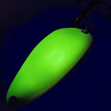 Little Cleo (Hula Girl) Lepel UV, Geel / Groen, 4g, Vintage, #12518