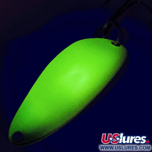 Little Cleo (Hula Girl) Lepel UV, Geel / Groen, 4g, Vintage, #12518