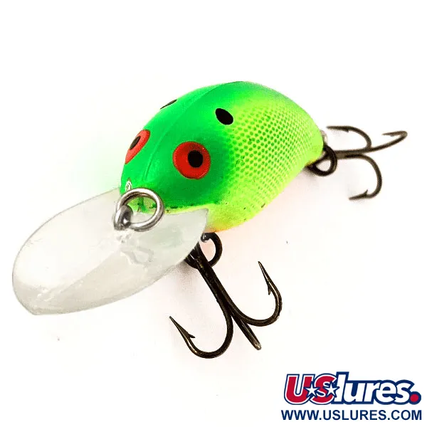 Bomber model 7A baby striper Plug, Chartreuse, 14g, UV, #12520