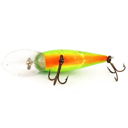 Bomber model 7A baby striper Plug, Chartreuse, 14g, UV, #12520