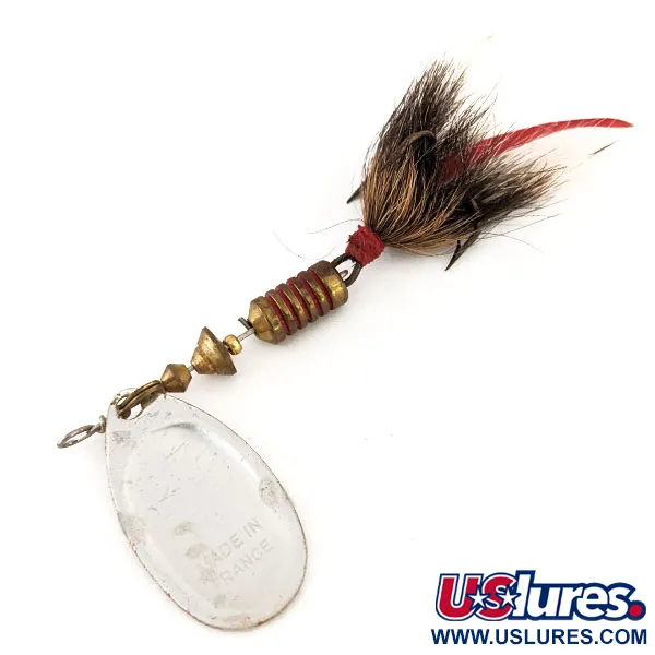 Mepps Aglia 3 Spinner, Rood/Wit, 7,3g, Eekhoornstaart, #12551