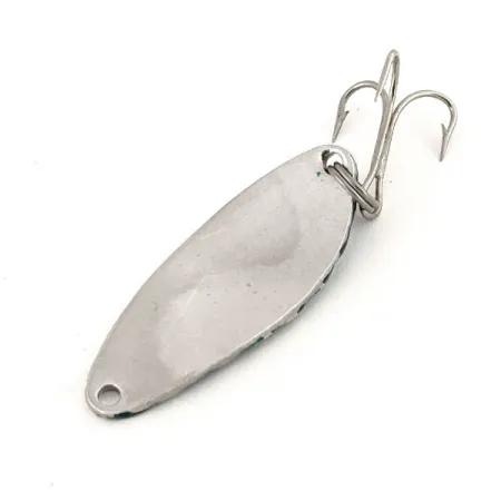 Acme Little Cleo Lepel, Nikkel / Groen, 7g, Wafelpatroon, #12594