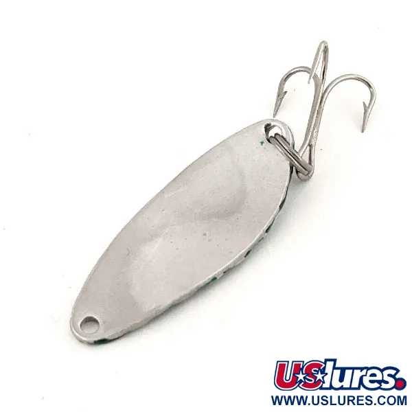 Acme Little Cleo Lepel, Nikkel / Groen, 7g, Wafelpatroon, #12594