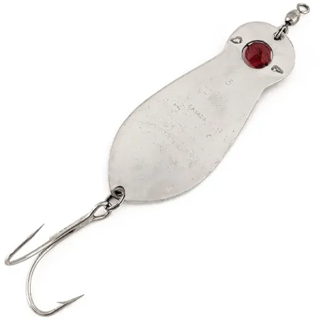 Lucky Strike Lepel, Zilver, 25g, Glazen kraal, #12653