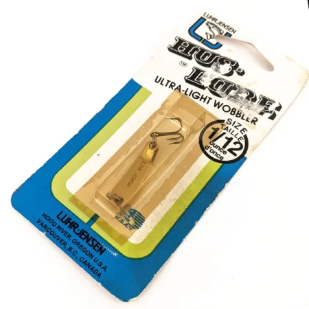 Luhr Jensen Hus-lure Lepel, Red / Nickel / Gold, 2g, Ultra-Light, #12681