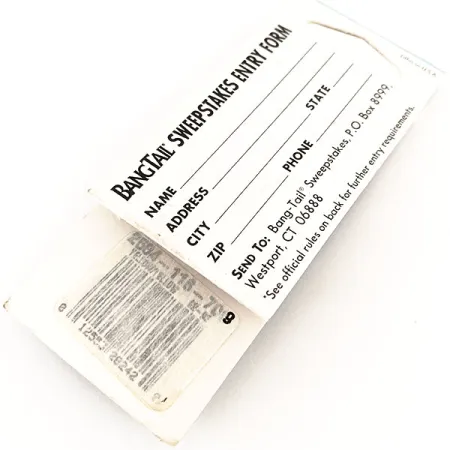 Luhr Jensen Bang Tail Spinner, Geel, 1.8g, Verenstaart, #12684