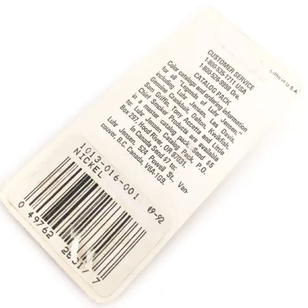 Luhr Jensen Lil' Kroc (Krocodile Stubby) Lepel, Nikkel, 4,5g, #12685