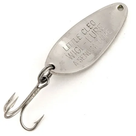 Little Cleo Seneca Glow Lepel, White/Nickel/Green, 7g, Glow, #12745