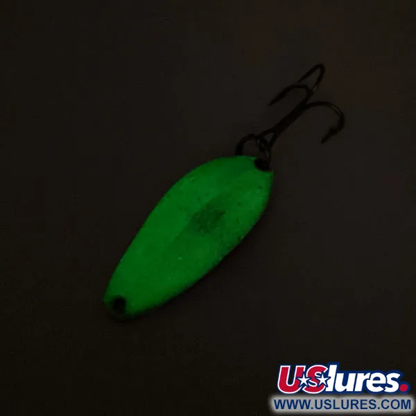 Little Cleo Seneca Glow Lepel, White/Nickel/Green, 7g, Glow, #12745