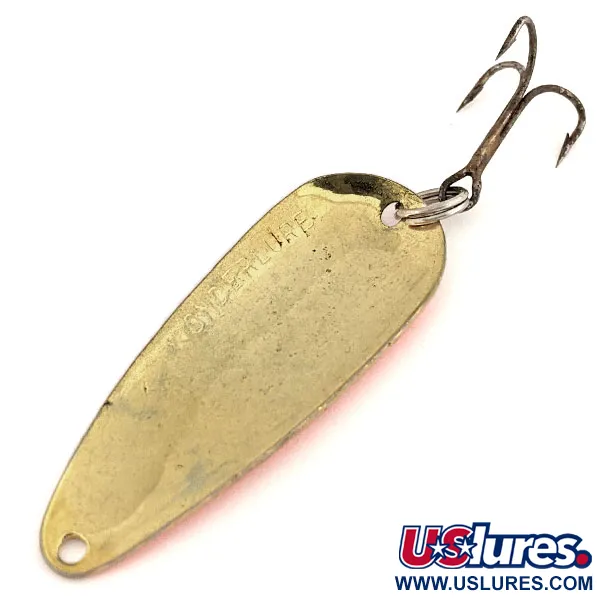 Wonderlure UV Lepel, Gehamerd Goud/Oranje, 11g, UV-reactief, #12751