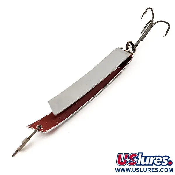 South Bend Super-Duper 511 Lepel, Nikkel / Rood, 14g, #12757