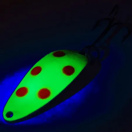 Seneca Little Cleo (Hula Girl) UV Lepel, Geel/Rood/Nikkel, 10g, #12785