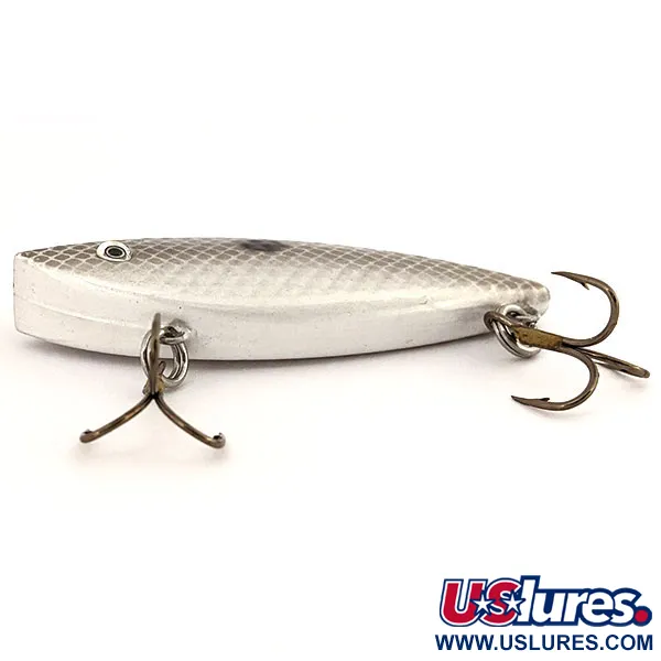 Strike King Diamond Shad 1980s Lipless Crankbait, Zilver, 12g, #12791