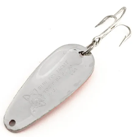 Blue Fox Tor-P-Do UV Lepel, Rood / Zwart / Nikkel, 14g, UV, #12795