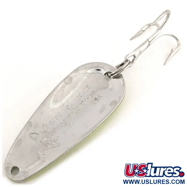 Blue Fox Tor-P-Do UV Lepel, Chartreuse/Rood/Nikkel, 14g, UV, #12796