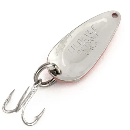 Eppinger Dardevle Lildevle UV Lepel, Rood/Zwart/Nikkel, 3.4g, #12820