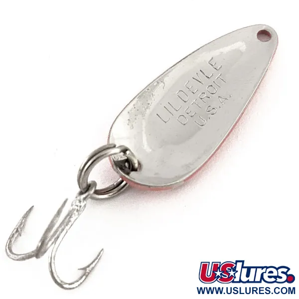 Eppinger Dardevle Lildevle UV Lepel, Rood/Zwart/Nikkel, 3.4g, #12820