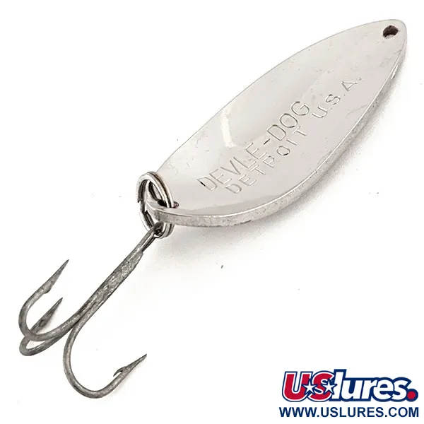 Dardevle Devle Dog 5400 Lepel, Nikkel, 18g, Detroit USA, #12824