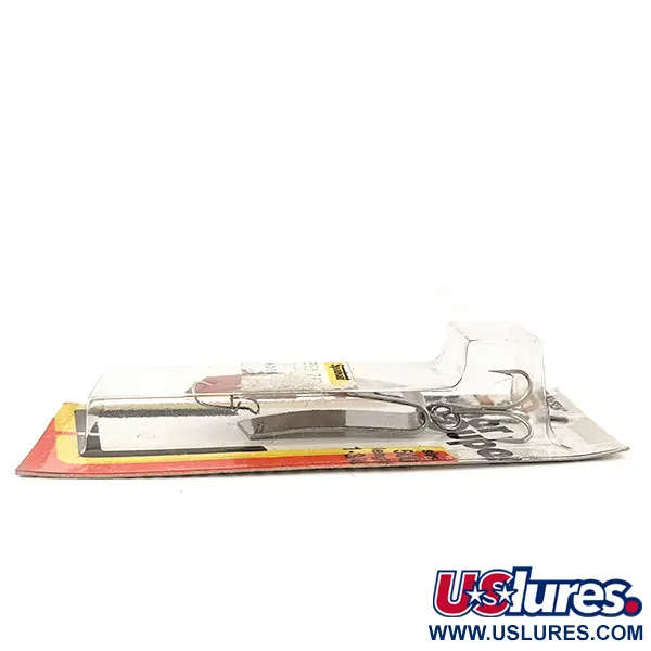 Luhr Jensen Super-Duper 506 Lepel, Nikkel/Rood, 7g, Vintage, #12846