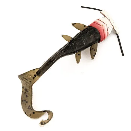 Gitzit Baby Blue Eyes Cat Fish Softbait, Groen, 8g, Top-Haak, #12863