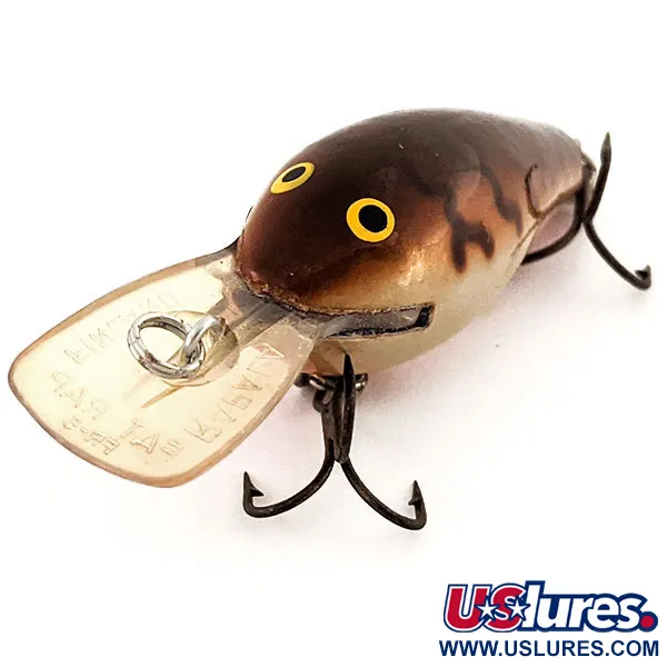 Rapala Fat Rap FR 5 Plug, Brown Tiger, 8,8g, Balsa, #12875