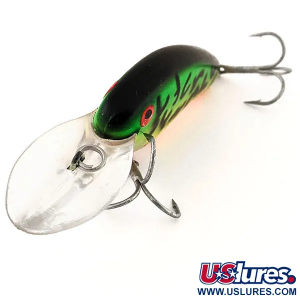 Bomber Fat Free Shad UV Plug, Fire Tiger, 10g, UV-coating, #12876
