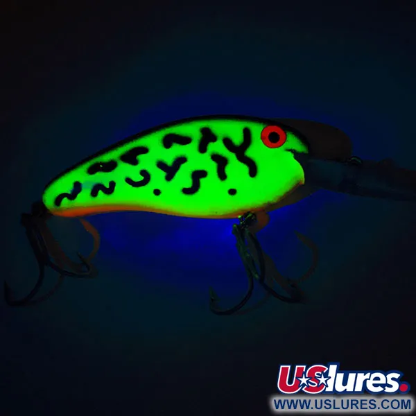 Bomber Fat Free Shad UV Plug, Fire Tiger, 10g, UV-coating, #12876
