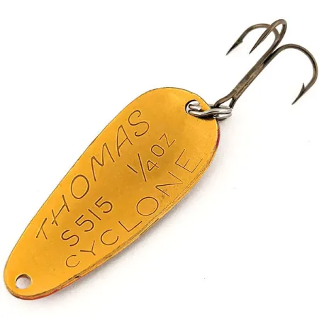 Thomas Cyclone Lepel, Oranje Goud, 7g, Schubbenpatroon, #12881