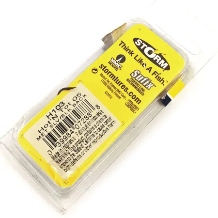 Storm Original Hot'N Tot Plug, Zwart / Zilver, 6,5g, Metalen lip, #12897