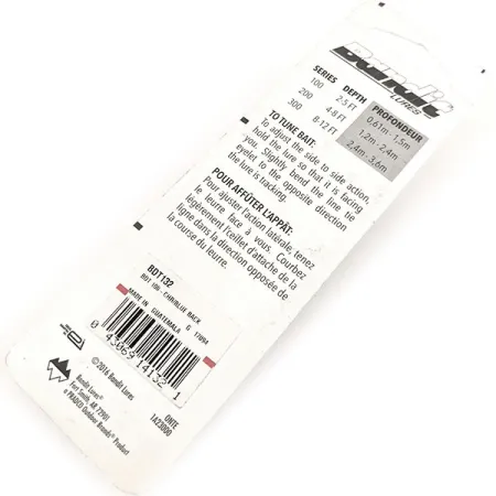 Bandit 100 BDT 132 Plug, Blauw/Chroom, 7g, Guatemala, #12899