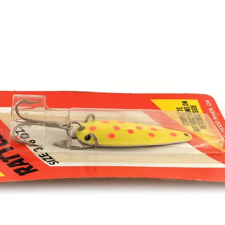 Luhr Jensen Rattlesnake Lepel, Geel/Oranje, 12g, Sonic Blade, #12900