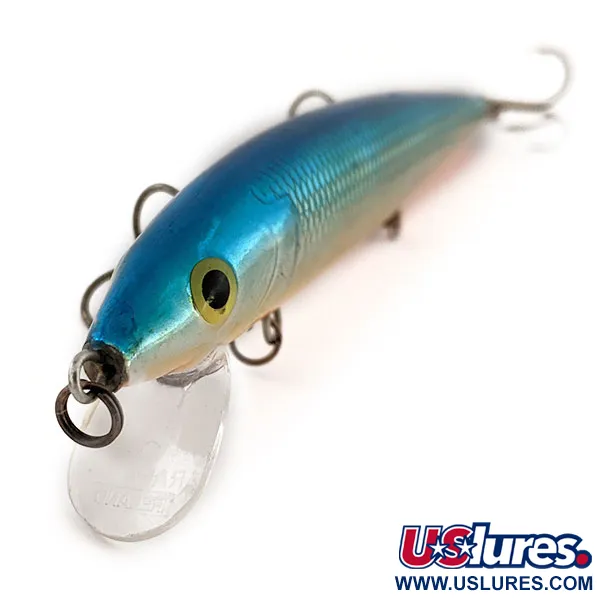 Rapala Husky Jerk HJ 14 Plug, Blauw Zilver, 18g, Ratel, #12945