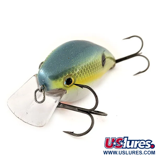 Strike King KVD 1.5 Square bill Plug, Sexy Shad, 18g, Silent, #12948