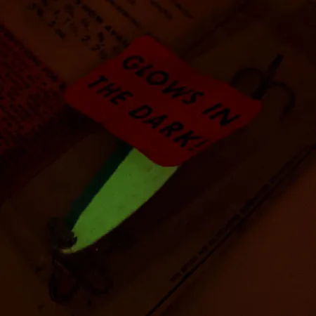 Luhr Jensen Krocodile Die #3 Glow, Lepel, 10g, Lichtgevend, #12963