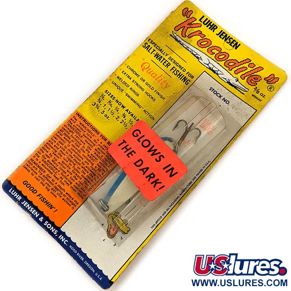 Luhr Jensen Krocodile Die #3 Glow