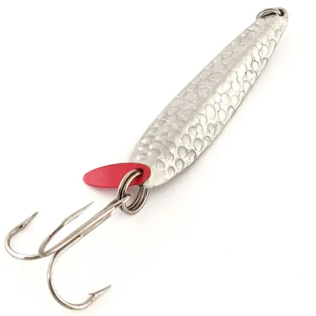 Bay de Noc Swedish Pimple Lepel, Gehamerd nikkel, 28g, #12966