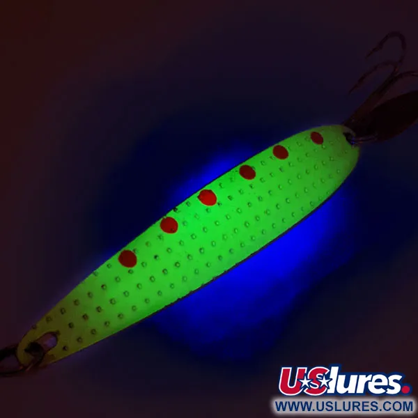 Bay De Noc Laker Taker UV Lepel, Nikkel/Rood/Geel, 21g, UV, #12973