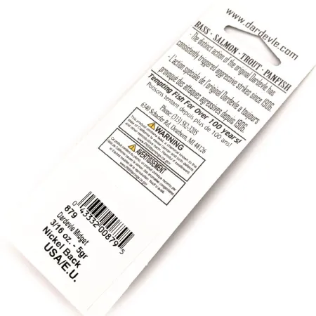 Eppinger Dardevle Midget UV Lepel, Chartreuse, 6g, UV, #12995