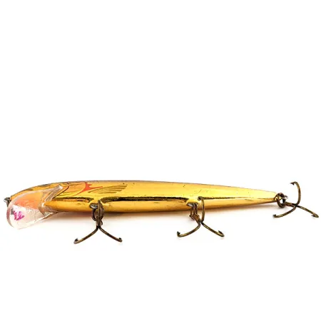 Rapala Husky Floating 13 Plug, Goud, 9g, Balsahout, #12999