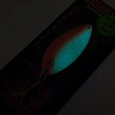 Eppinger Dardevle Devle Dog Glow Lepel, Rood-Oranje, 14g, Glow, #13013