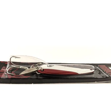 Dardevle Imp Klicker Lepel, Rood/Wit/Nikkel, 11g, Ratel, #13016