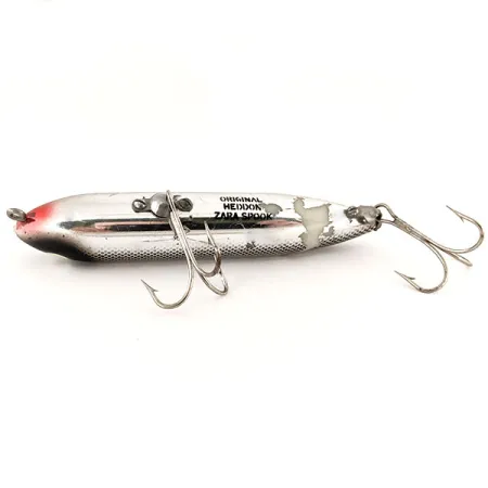 Heddon Zara Spook Oppervlakkunstaas, Zilver, 17g, Vintage, #13037