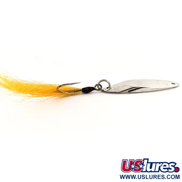 Acme Kastmaster Lepel, Nikkel, 21g, Gele Bucktail, #13039