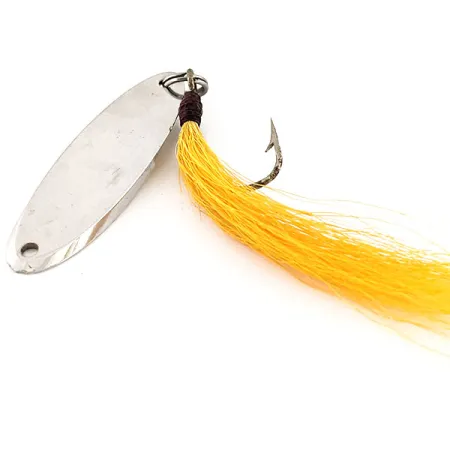Acme Kastmaster Lepel, Nikkel, 21g, Gele Bucktail, #13039