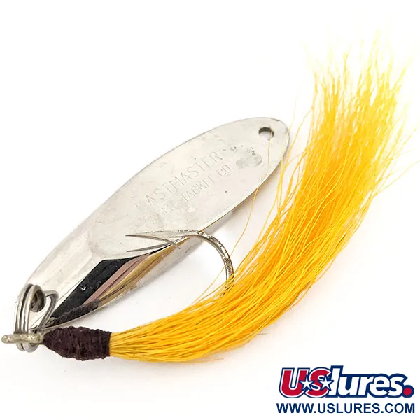 Acme Kastmaster Lepel, Nikkel, 21g, Gele Bucktail, #13039