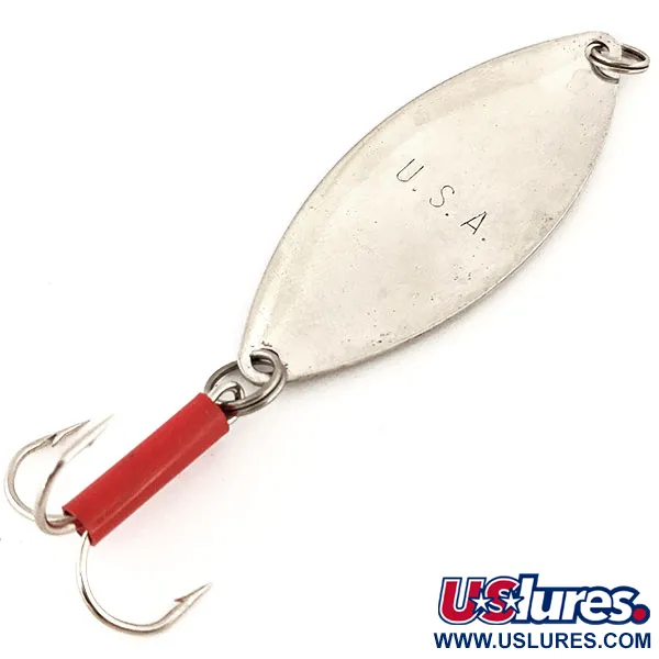 Mepps Spoon 3 Striper Killer Lepel, Nikkel/Rood, 13g, #13043