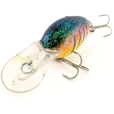 Norman Thin N Crankbait, Bumble Bee Perch, 11g, platte flanken, #13048