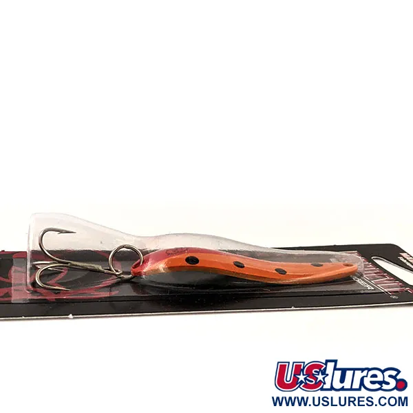 Eppinger Dardevle Cop-E-Cat 7400 Lepel, Oranje/Rood, 14g, Nikkel, #13056