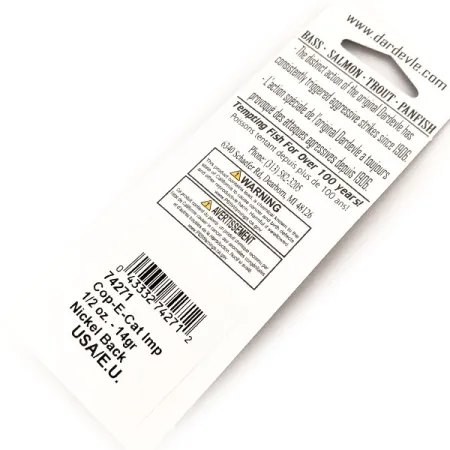 Eppinger Dardevle Cop-E-Cat 7400 UV Lepel, Roze/Nikkel, 14g, #13057