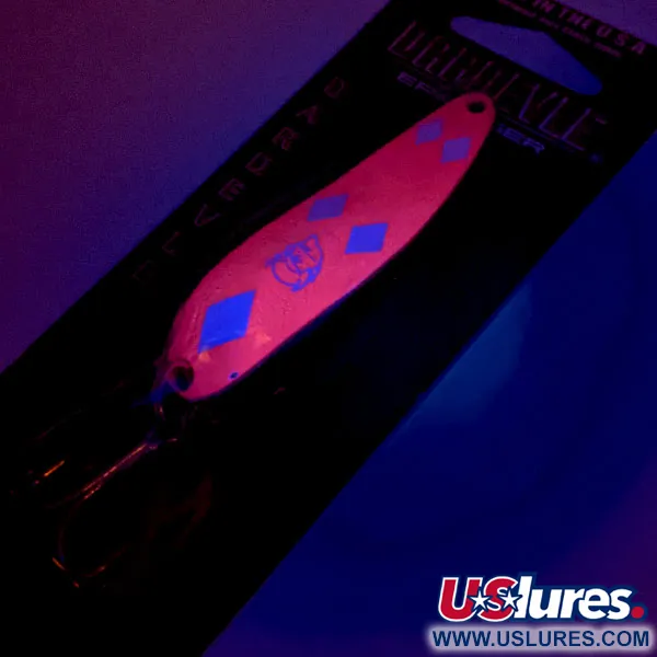 Eppinger Dardevle Cop-E-Cat 7400 UV Lepel, Roze/Nikkel, 14g, #13057